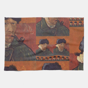 van gogh tea towel