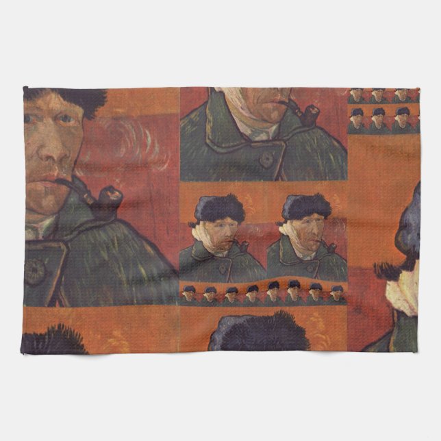 van gogh tea towel (Horizontal)