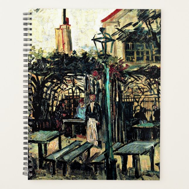 Van Gogh - Terrace of a Cafe on Montmartre Planner (Front)
