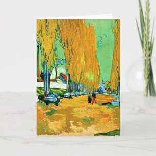 Van Gogh - The Alyscamps Card