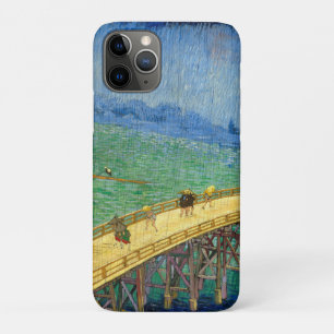 Van Gogh The Bridge in the Rain after Hiroshige iPhone 11 Pro Case