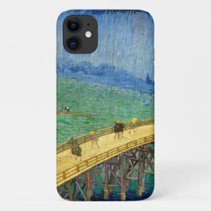 Van Gogh The Bridge in the Rain after Hiroshige iPhone 11 Case
