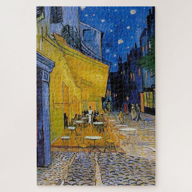 Van Gogh - The Cafe Terrace Jigsaw Puzzle (Vertical)