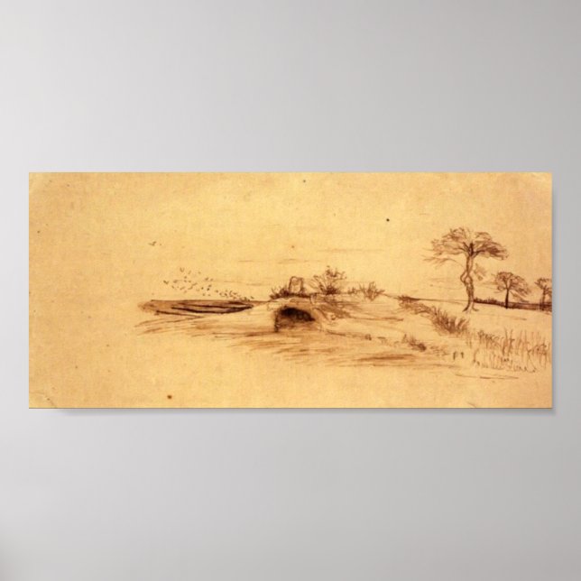 Van Gogh - The Cave of Machpelah Poster (Front)