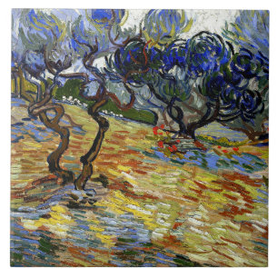 Van Gogh - The Garden of Gethsemane Ceramic Tile