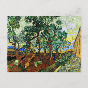 Van Gogh - The Garden of the Asylum Postcard