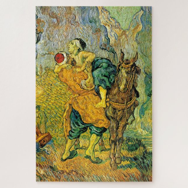 Van Gogh - The Good Samaritan Jigsaw Puzzle (Vertical)