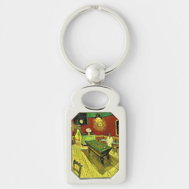 Van Gogh - The Night Cafe,  Key Ring (Front)