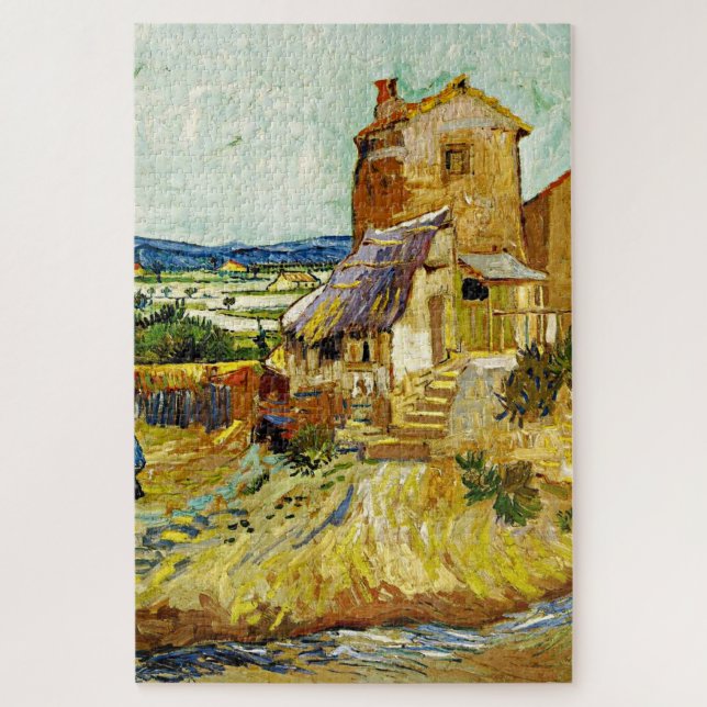Van Gogh - The Old Mill Jigsaw Puzzle (Vertical)