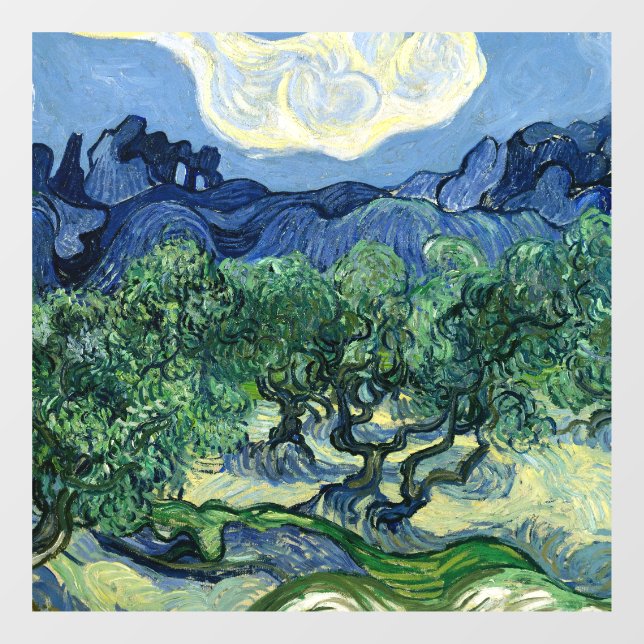 Van Gogh The Olive Trees Landscape Painting (Sheet)