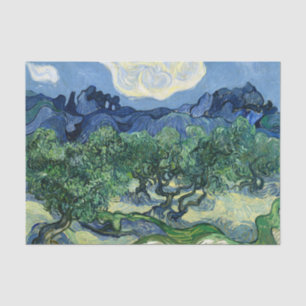 Van Gogh The Olive Trees Landscape Painting Tissue Paper