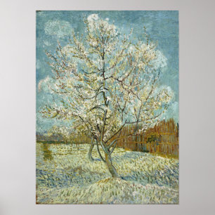 Van Gogh - The Pink Peach Tree Poster