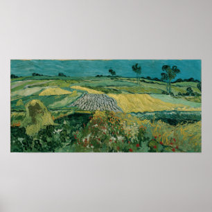 Van Gogh - The Plain Of Auvers Poster