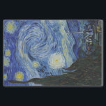 Van Gogh The Starry Night Print Tissue Paper<br><div class="desc">Van Gogh The Starry Night Tissue Paper. Use it for a decoupage project,  a furniture project or what a special way to finish off your special gift! Don't forget to look for coordinating wrapping paper & bags.</div>