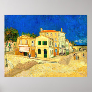 Van Gogh, The Yellow House, Poster
