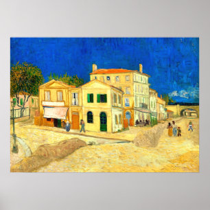 Van Gogh, The Yellow House, Poster