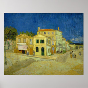 Van Gogh - The Yellow House Poster
