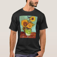 Van Gogh - Three Sunflowers In A Vase - Fine Art