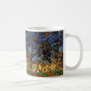 Van Gogh Trees in the Garden, Saint Paul Hospital Coffee Mug