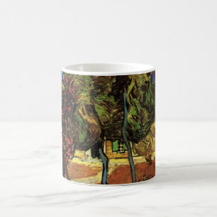 Van Gogh Trees in the Garden, Saint Paul Hospital Coffee Mug