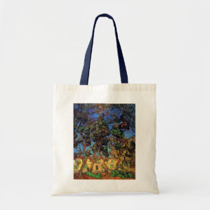 Van Gogh Trees in the Garden, Saint Paul Hospital Tote Bag