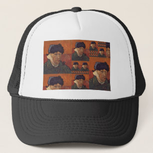 van gogh trucker hat