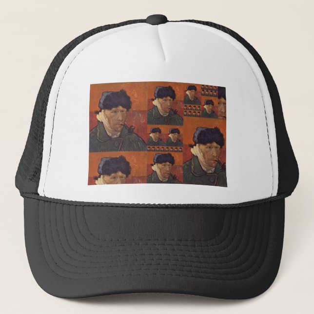 van gogh trucker hat (Front)