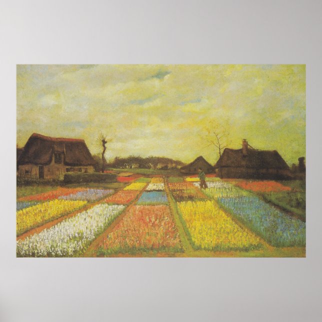 Van Gogh Tulip Fields Picture Print (Front)