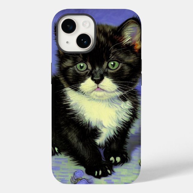 Van Gogh Tuxedo Kitten Case-Mate iPhone Case (Back)