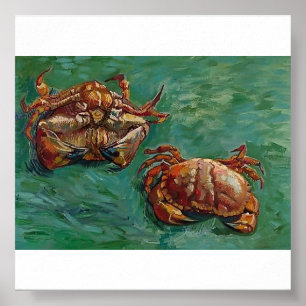 Van Gogh - Two Crabs Poster