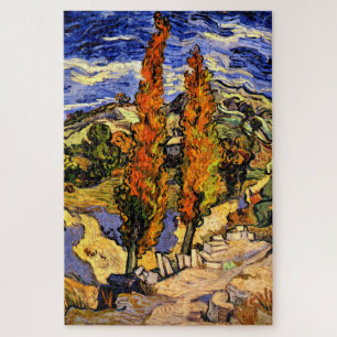 Van Gogh - Two Poplars Jigsaw Puzzle