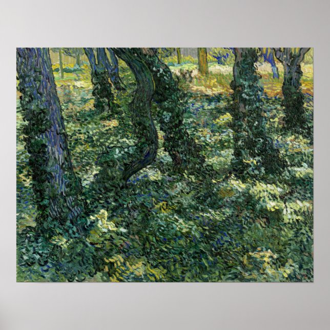 Van Gogh - Undergrowth Poster (Front)