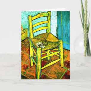 Van Gogh - Van Gogh's Chair Card