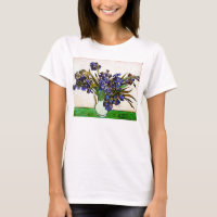 Van Gogh Vase of Irises T-shirt