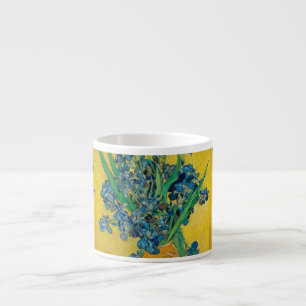 Van Gogh Vase with Irises Classic Impressionism Espresso Cup