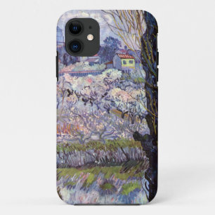 Van Gogh View of Arles Flowering Orchards Print: iPhone 11 Case