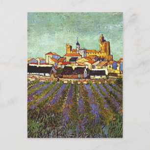 Van Gogh - View of Saintes-Maries Postcard