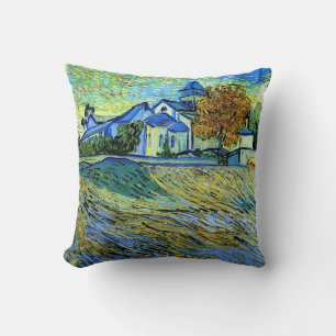 Van Gogh - View of the Church of Saint Paul, Cushion