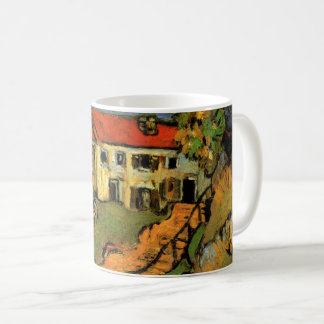 Van Gogh Village Street and Steps Auvers, Figures Coffee Mug