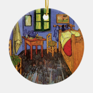 Van Gogh Vincent's Bedroom in Arles, Fine Art Ceramic Ornament