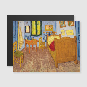 Van Gogh - Vincent's Bedroom Magnetic Card