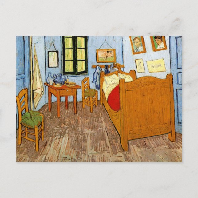 Van Gogh - Vincent's Bedroom Postcard (Front)