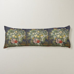 Van Gogh Vintage Bouquet of Flowers in a Vase Body Cushion
