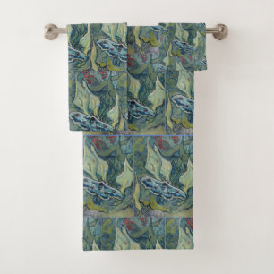 Van Gogh Vintage Great Peacock Moth Bath Towel Set