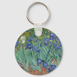 Van Gogh Vintage Irises      Key Ring