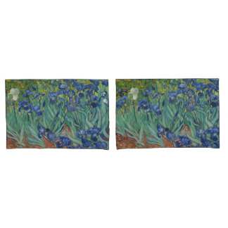 Van Gogh Vintage Irises Pillowcase