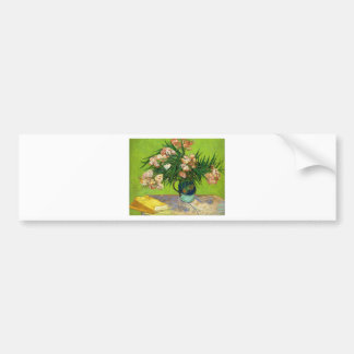 Van Gogh Vintage Painting Blossoms Flowers Vines Bumper Sticker