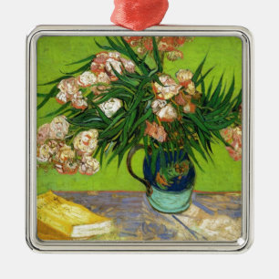 Van Gogh Vintage Painting Blossoms Flowers Vines Metal Tree Decoration