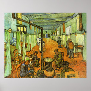 Van Gogh, Ward in the Hospital, Poster