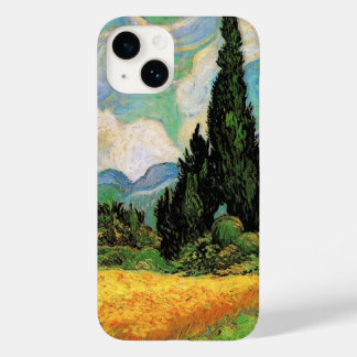 Van Gogh Wheat Field w Cypresses at Haute Galline Case-Mate iPhone 14 Case